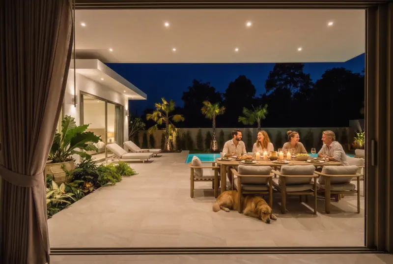 Dinner under the stars